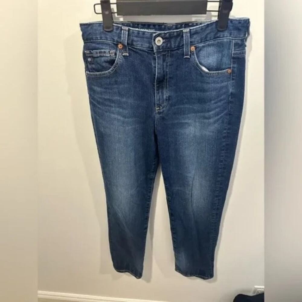 AG Adriano Goldschmied Saige High Rise Straight Jeans 28